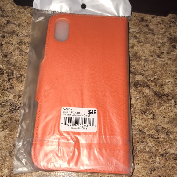 Verdict iPhone X case Not from concentrate Orange - Picture 3 of 3